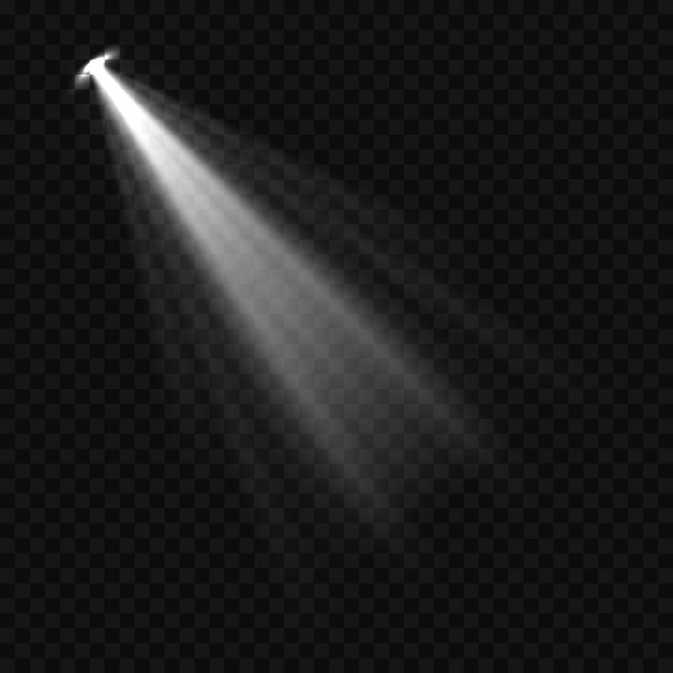 belysning med strålkastare belysning effekter vektor