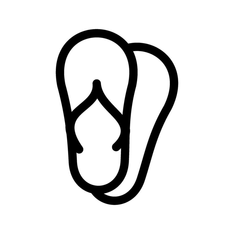 Flip Flops Symbol Vektor Symbol Design Illustration