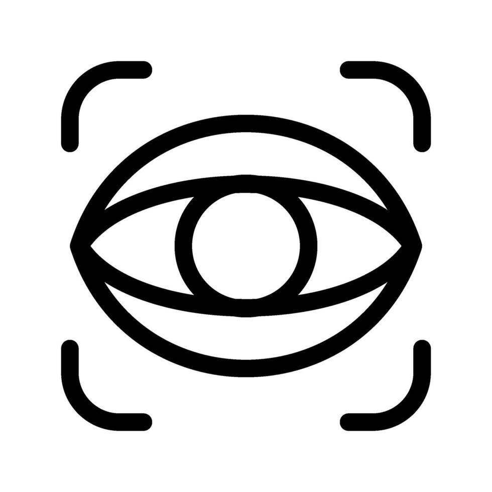 Vorschau Symbol Vektor Symbol Design Illustration