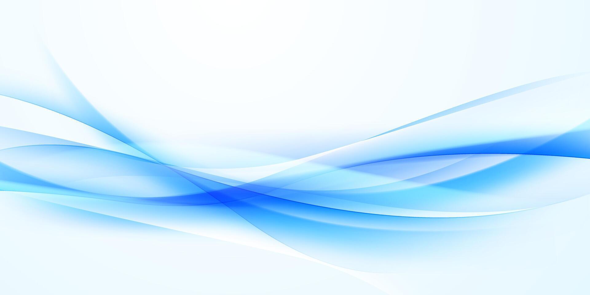 abstrakt Blau Welle Hintergrund modern Hintergrund Design Vektor Illustration