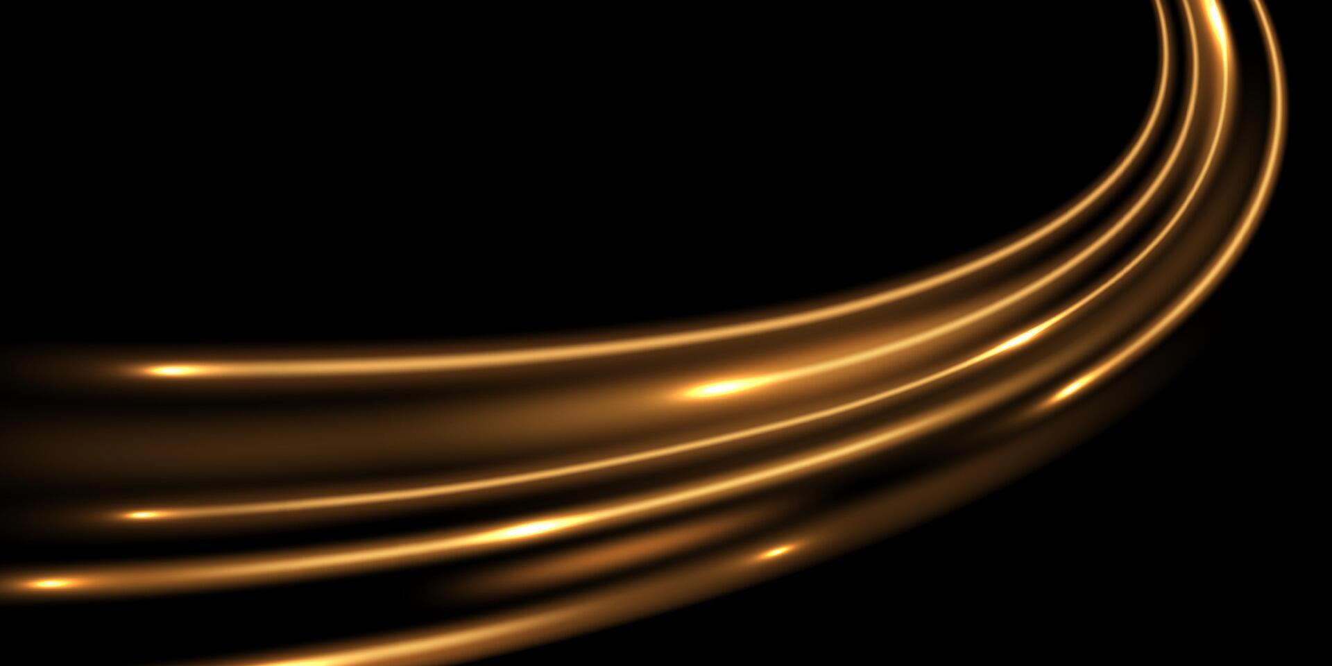 schön Licht Geschwindigkeit Linie Hintergrund auf schwarz Hintergrund abstrakt Design Vektor Illustration