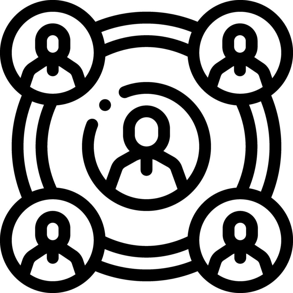 diese Symbol oder Logo Gemeinschaft Manager Symbol oder andere wo Sonstiges Dinge Das existieren beim Manager Treffen zu diskutieren etwas und Andere oder Design Anwendung Software vektor