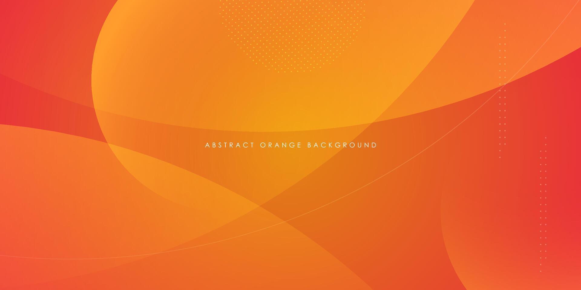 abstrakt bunt Orange Hintergrund mit einfach Muster. bunt Orange Design. cool und modern mit geometrisch Konzept. eps10 Vektor