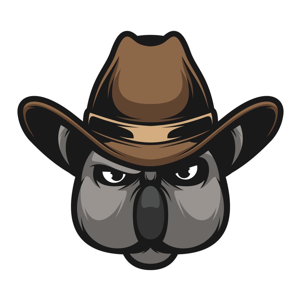 koala cowboy design vektor