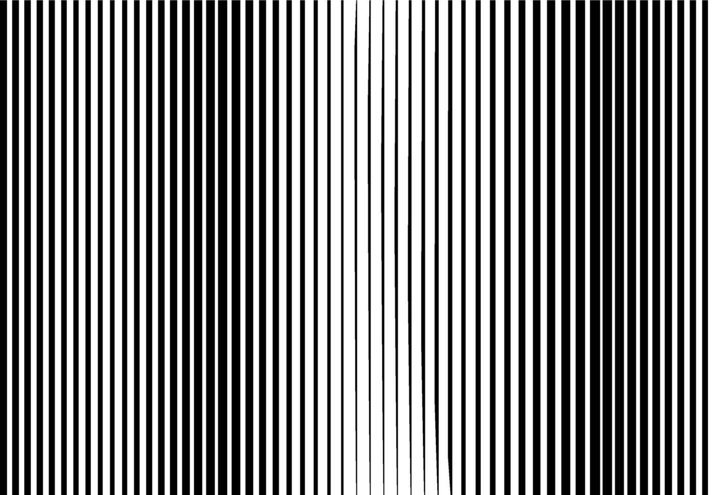 svartvit vertikal halvton lutning Ränder bakgrund. kommande från tunn till tjock. abstrakt geometrisk mönster med parallell rader. vektor