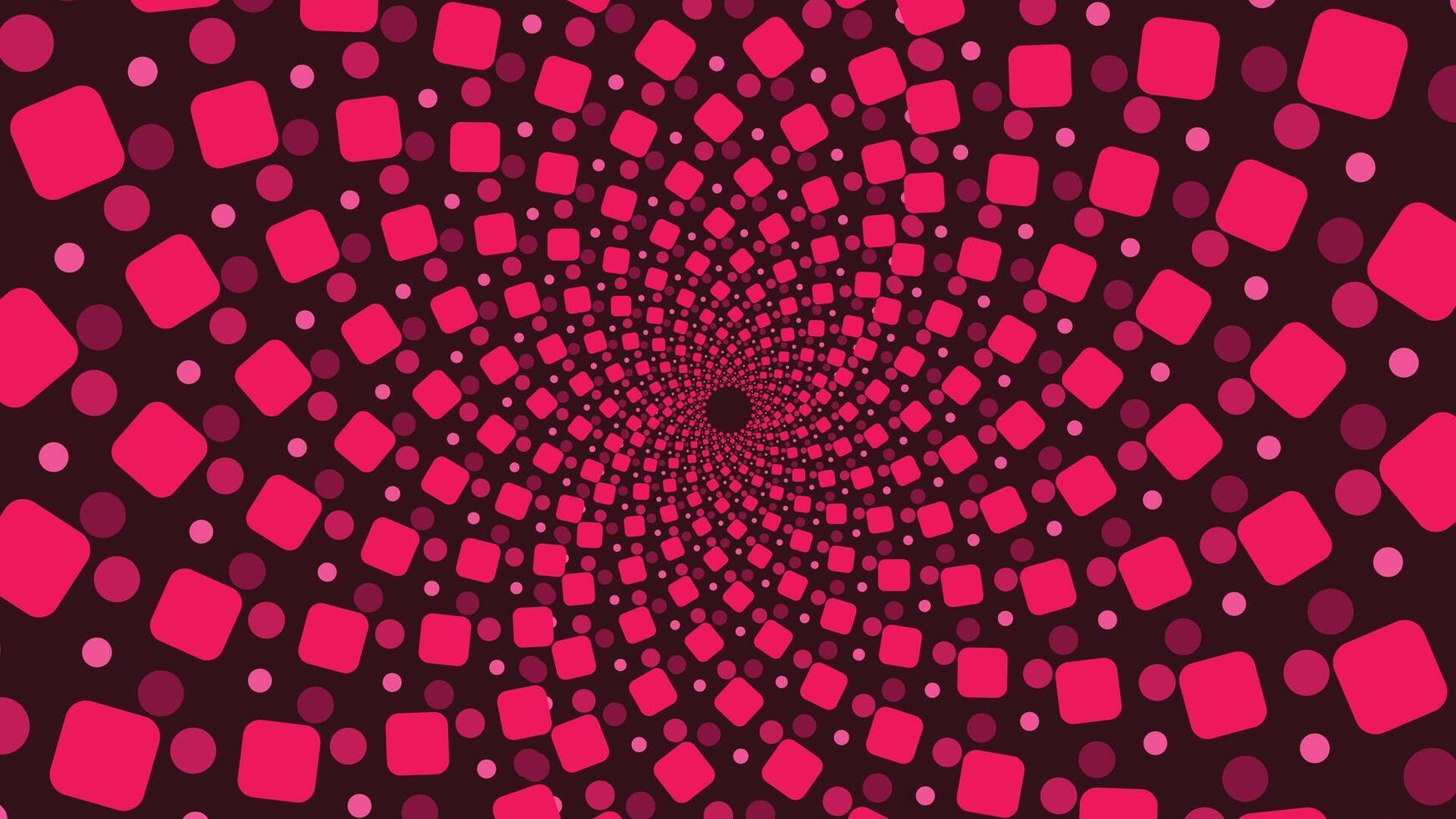 abstrakt spiral virvel rosa Färg minimalistisk bakgrund. vektor