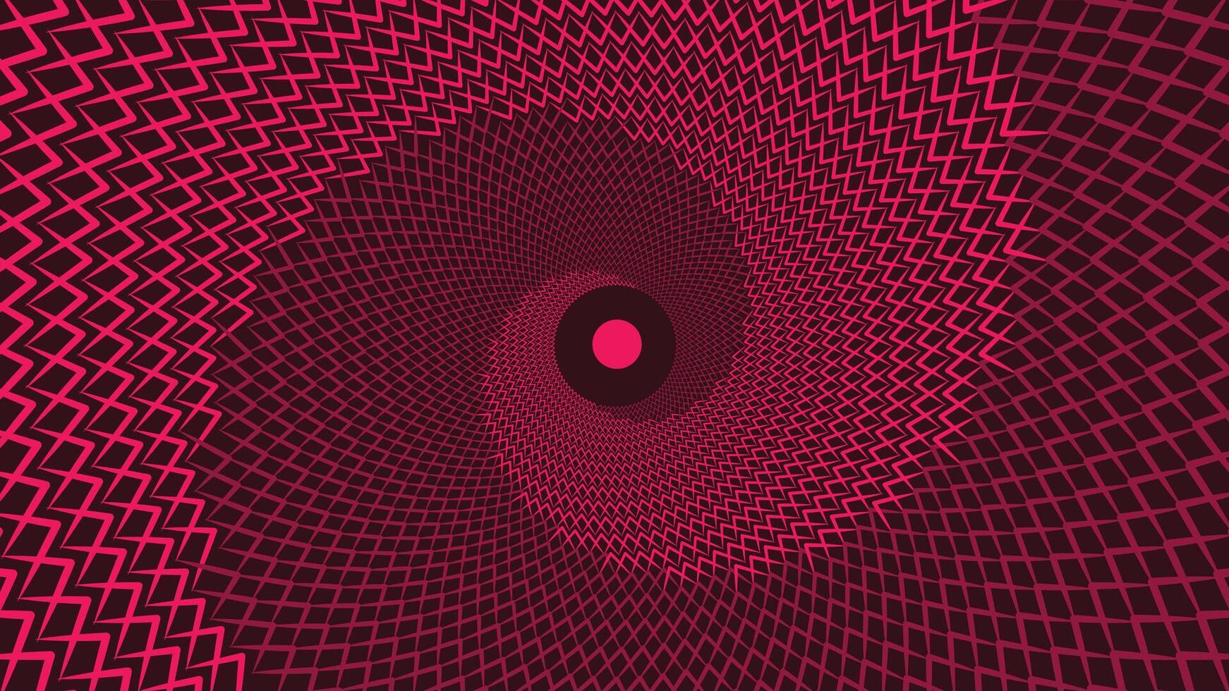 abstrakt Spiral- Wirbel Rosa Farbe minimalistisch Hintergrund. vektor