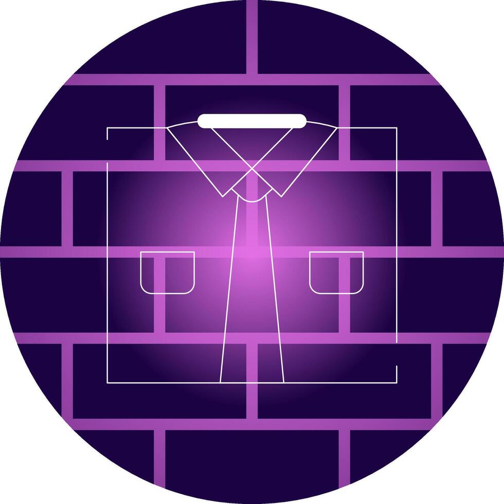 Shirt kreatives Icon-Design vektor