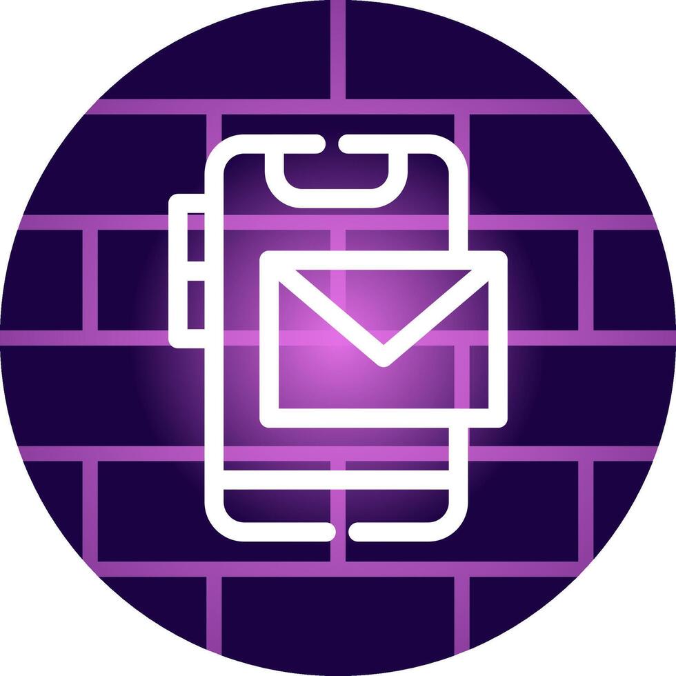 E-Mail kreatives Icon-Design vektor