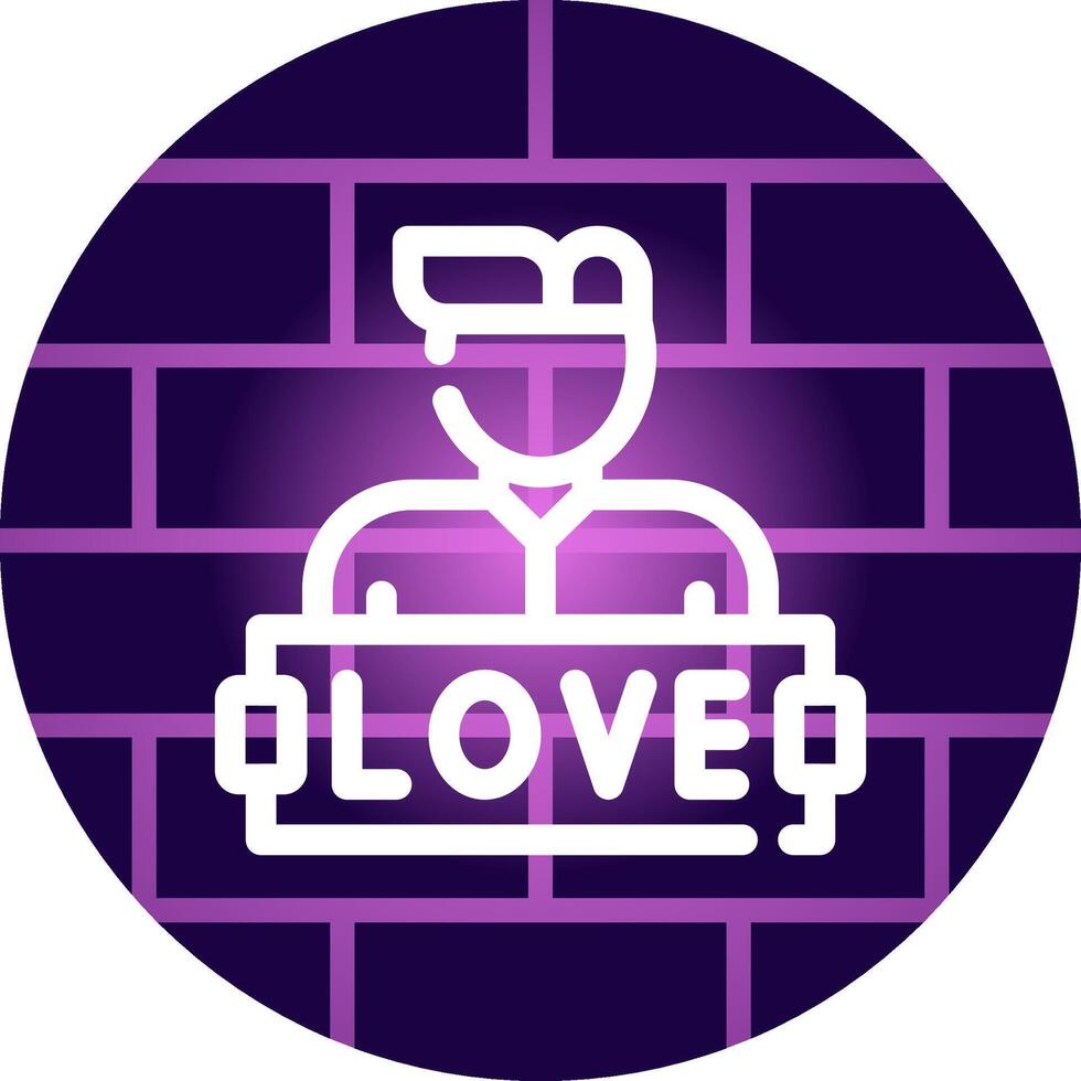 liebe kreatives Icon-Design vektor