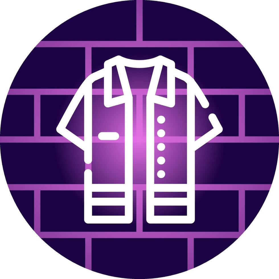 Shirt kreatives Icon-Design vektor