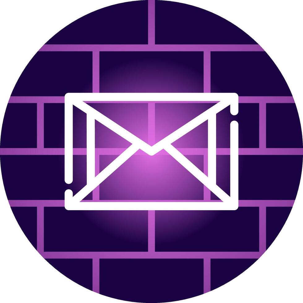 E-Mail kreatives Icon-Design vektor