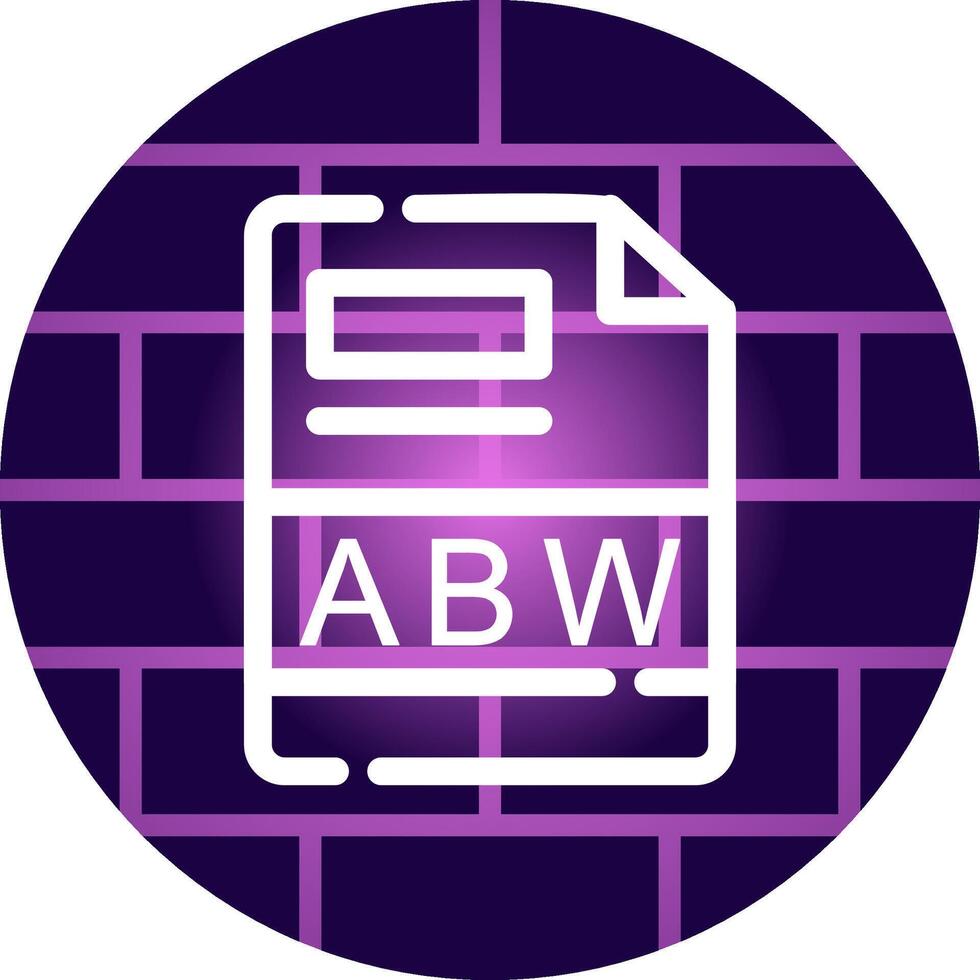 abw kreativ Symbol Design vektor