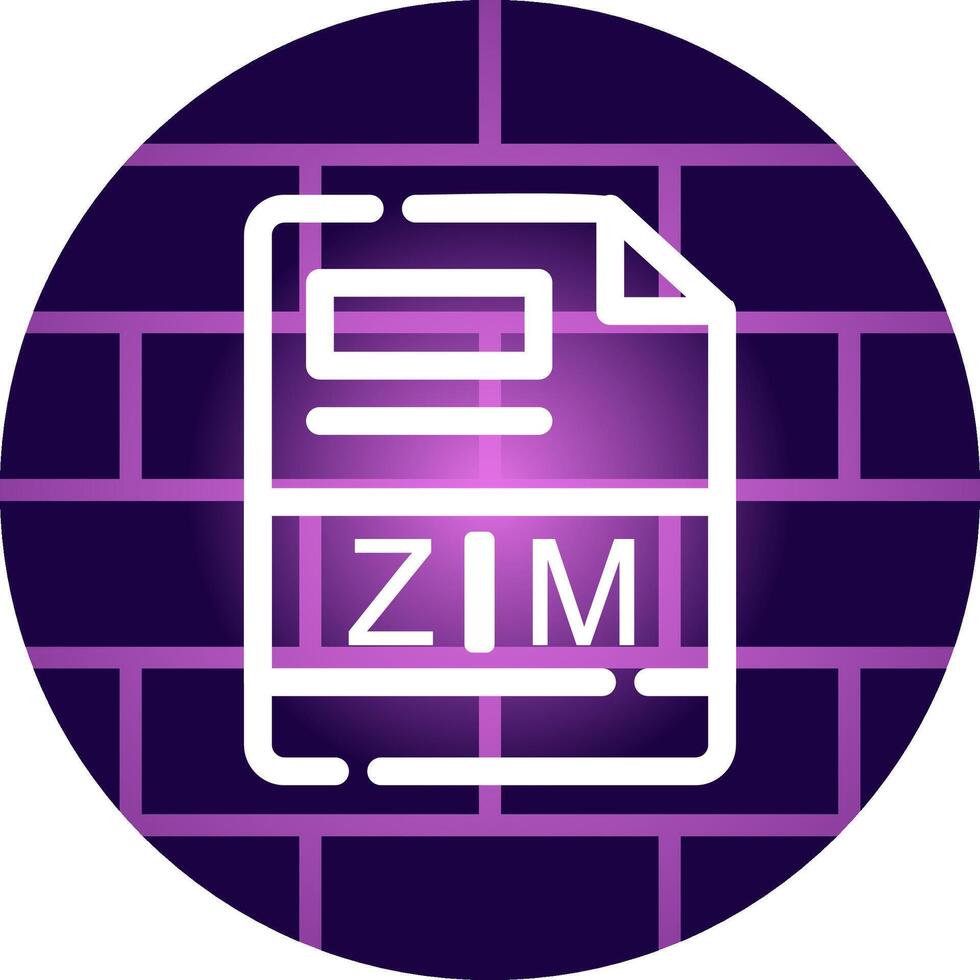 zim kreativ Symbol Design vektor