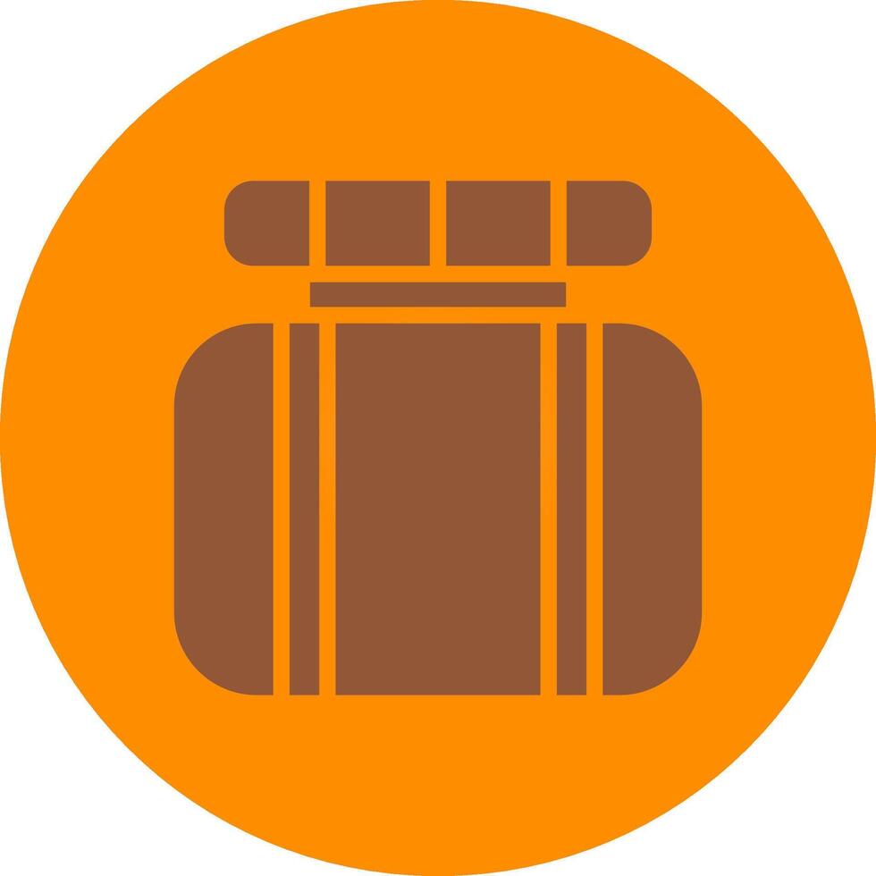 Tintenflasche kreatives Icon-Design vektor