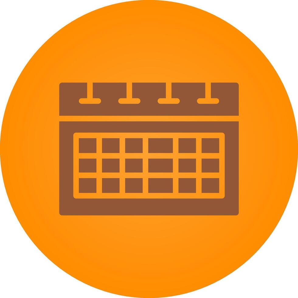 Kalender kreatives Icon-Design vektor