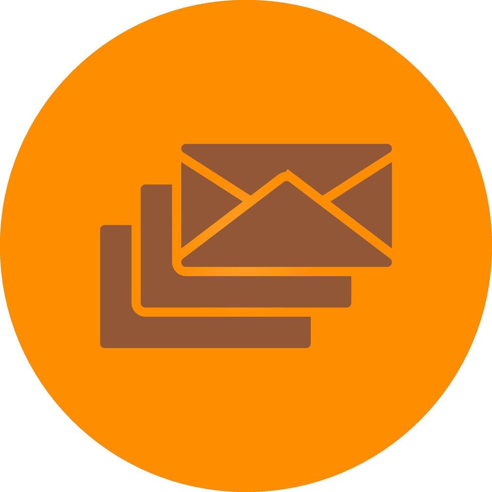 E-Mail kreatives Icon-Design vektor