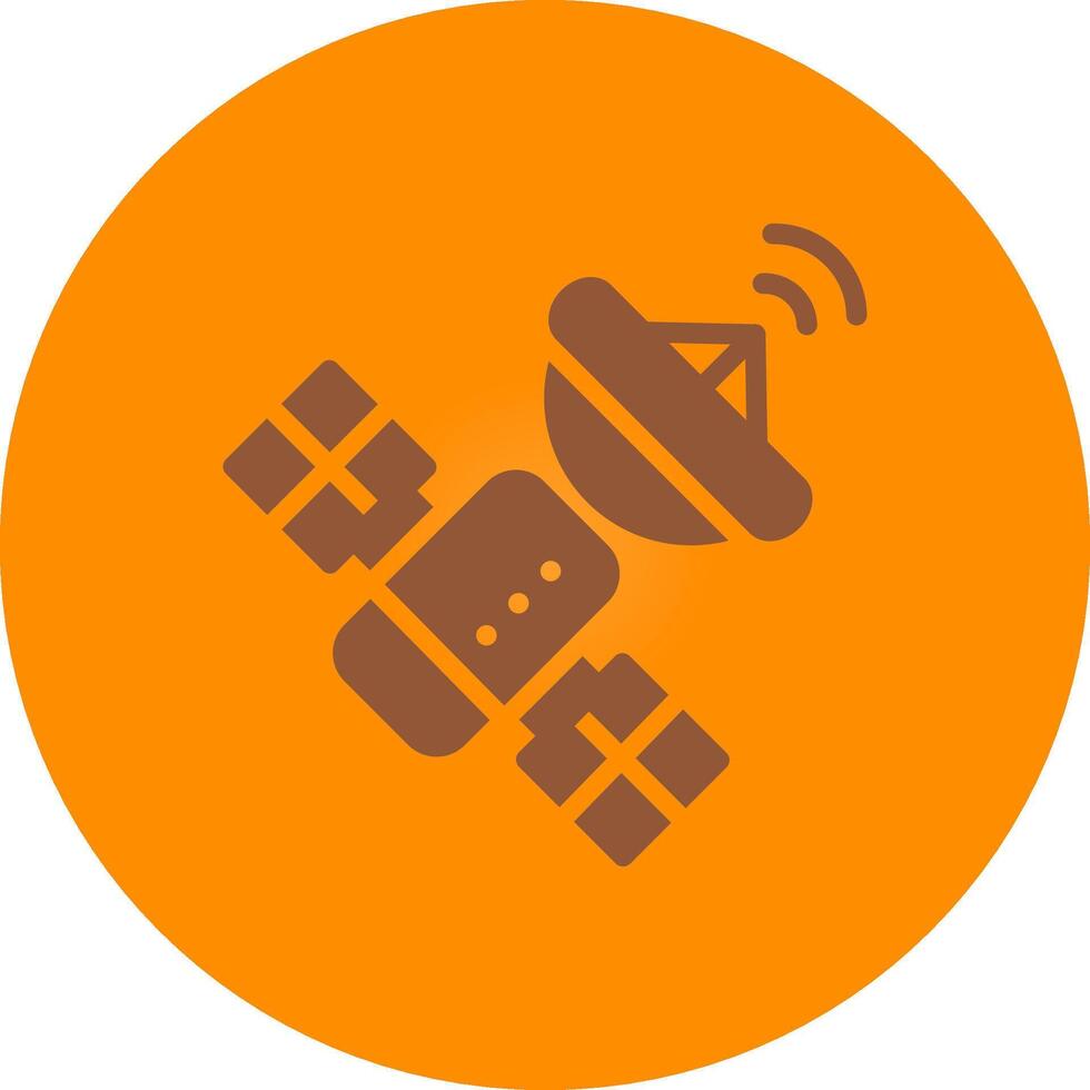 kreatives Icon-Design für Satelliten vektor