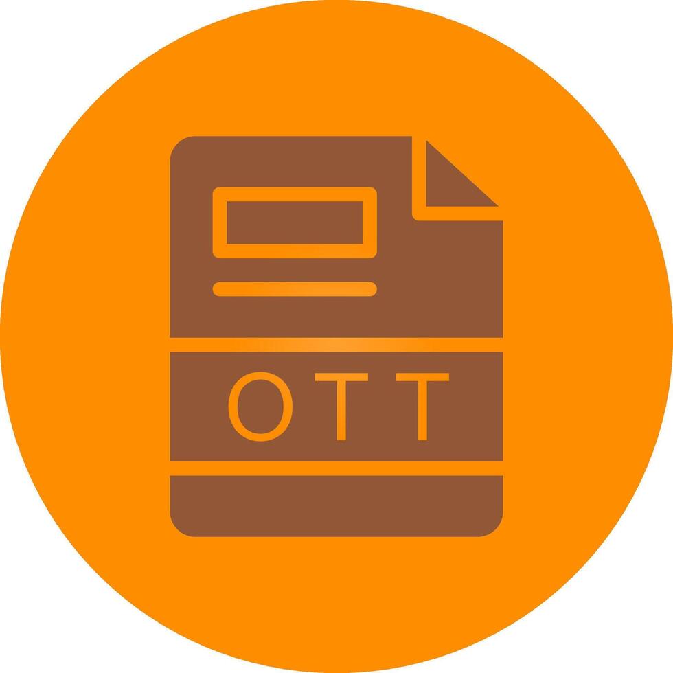 ott kreativ Symbol Design vektor