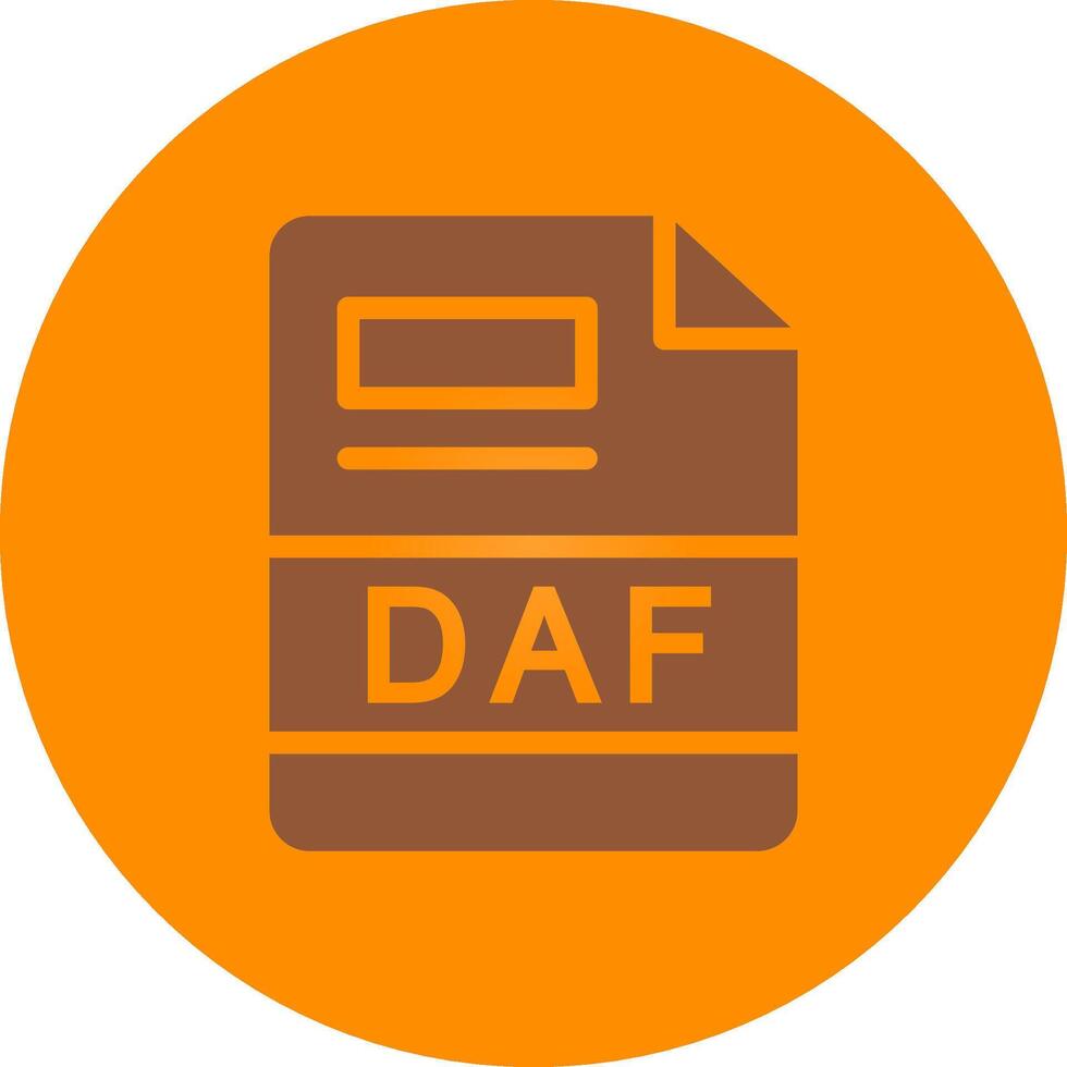 daf kreatives Icon-Design vektor