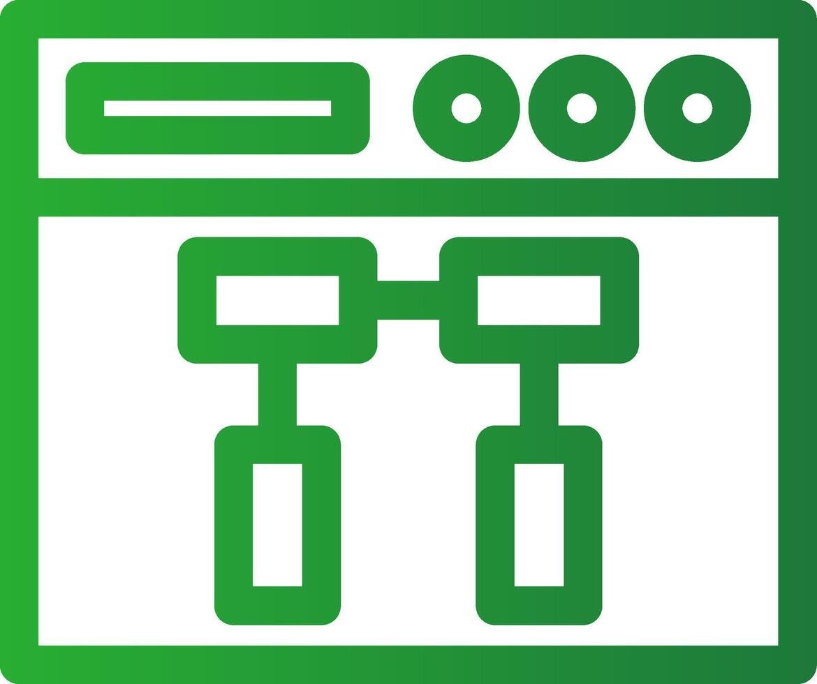 Sitemap kreatives Icon-Design vektor