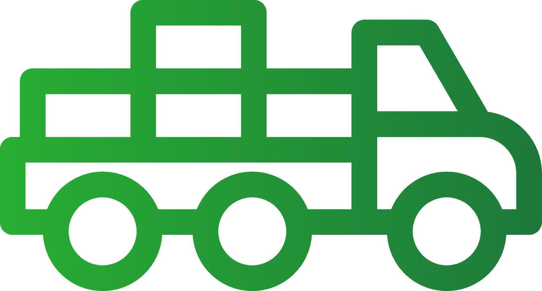 Mover Truck kreatives Icon-Design vektor