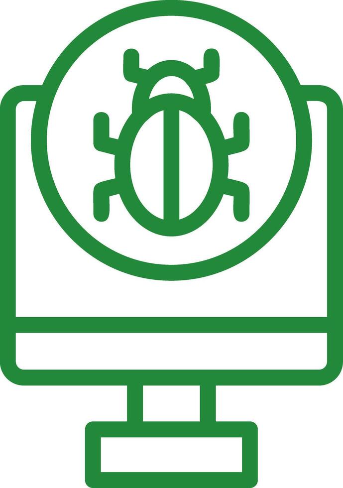 Fehler kreativ Symbol Design vektor