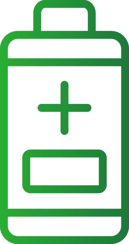 Batterie kreatives Icon-Design vektor