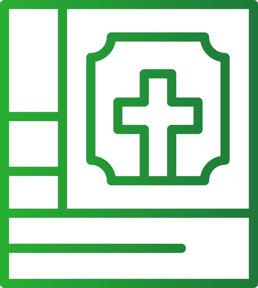 Bibel kreativ Symbol Design vektor