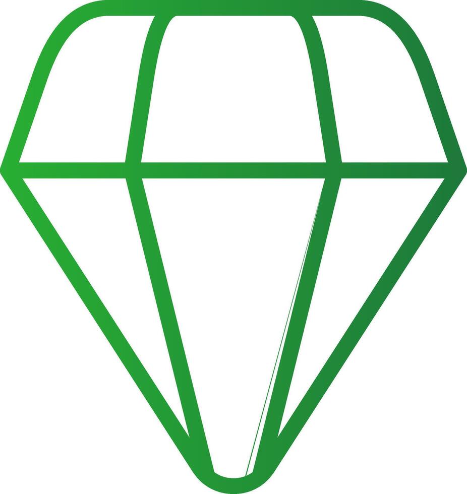 Diamant kreatives Icon-Design vektor