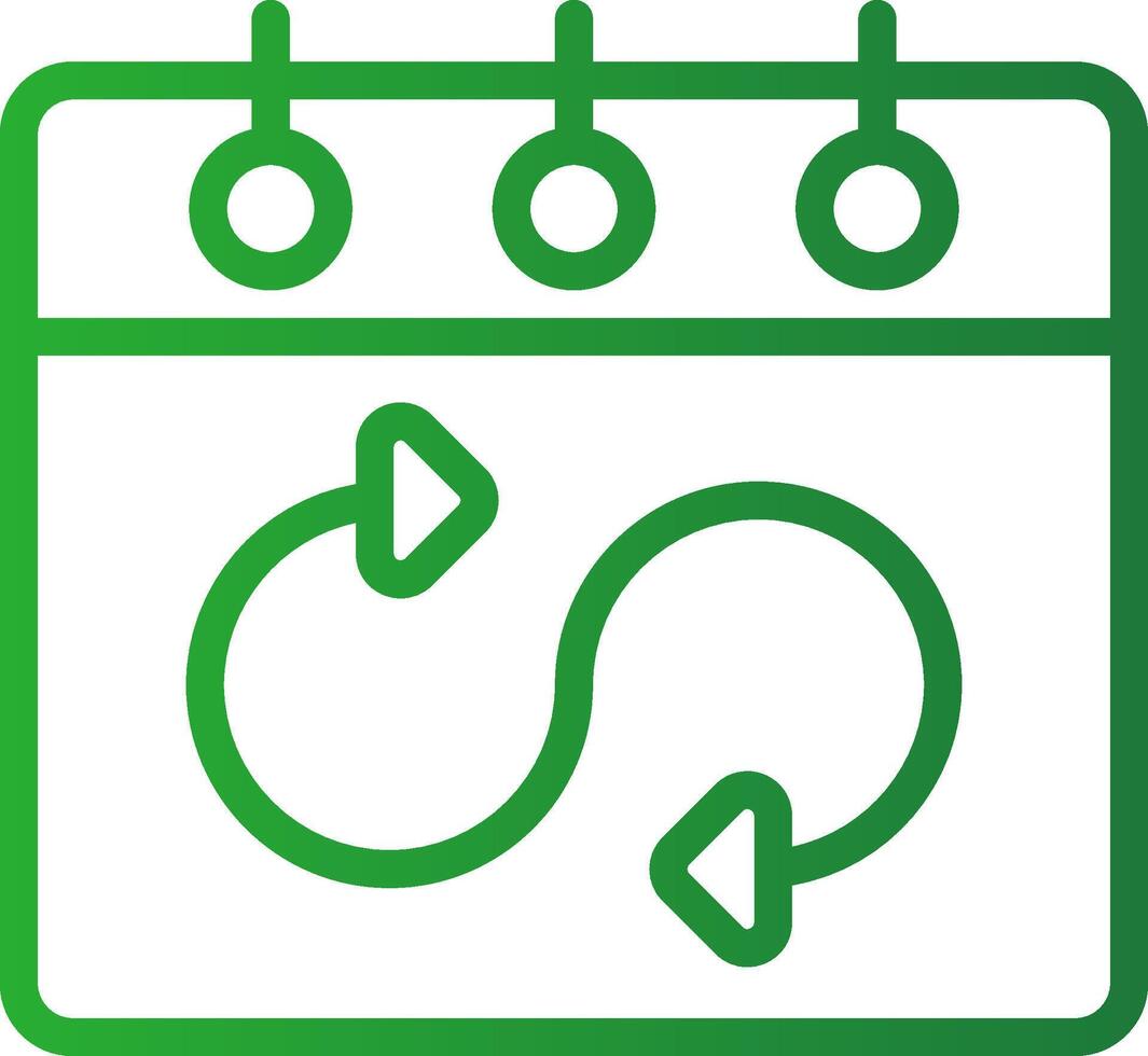 flexibel schema kreativ ikon design vektor