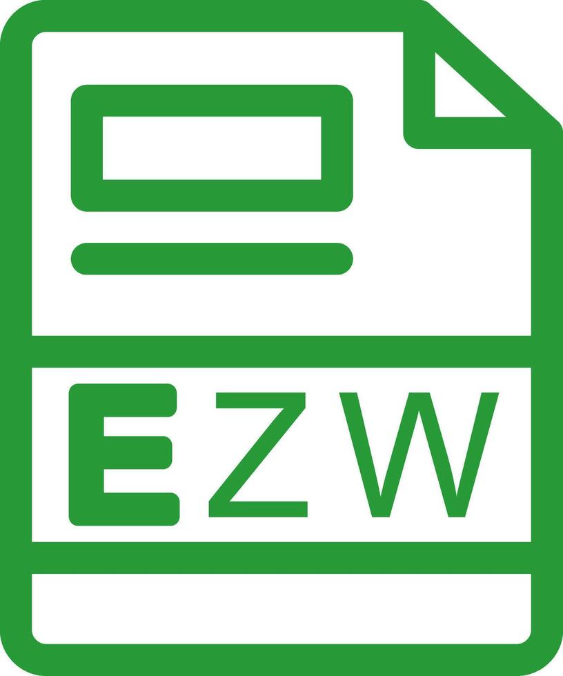 ezw kreativ Symbol Design vektor