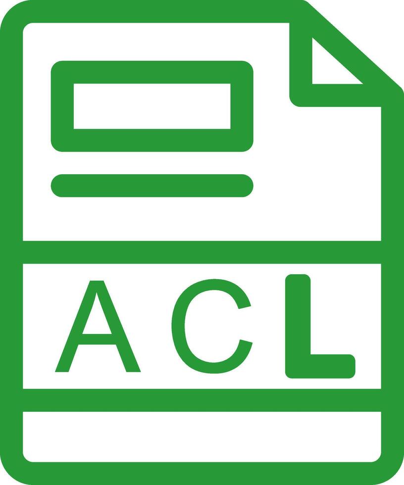 acl kreativ ikon design vektor