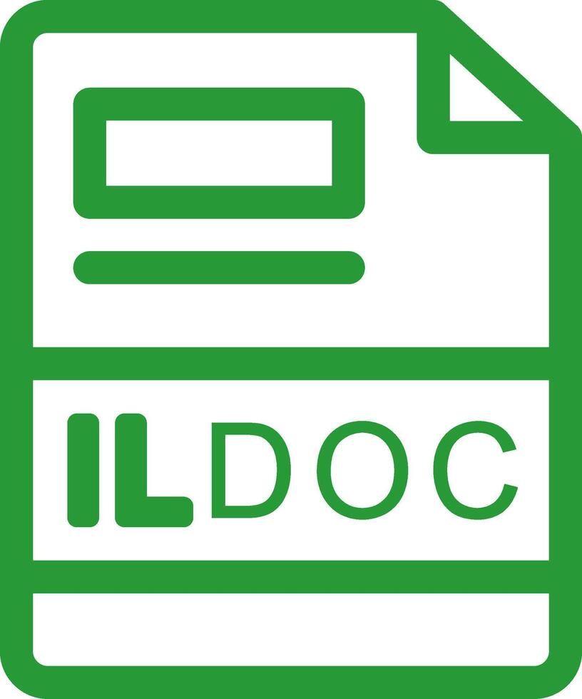 ildoc kreativ Symbol Design vektor