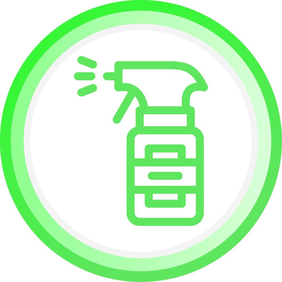 Sprühflasche kreatives Icon-Design vektor