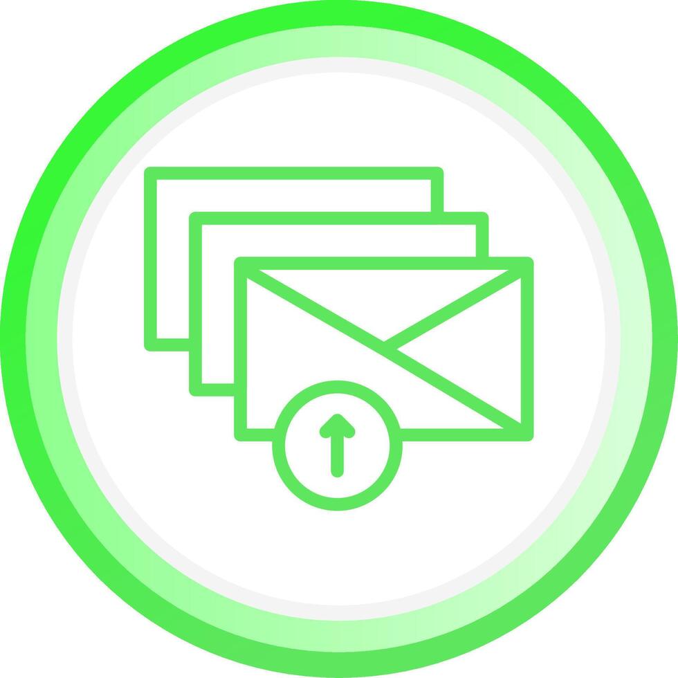 Email Explosionen kreativ Symbol Design vektor