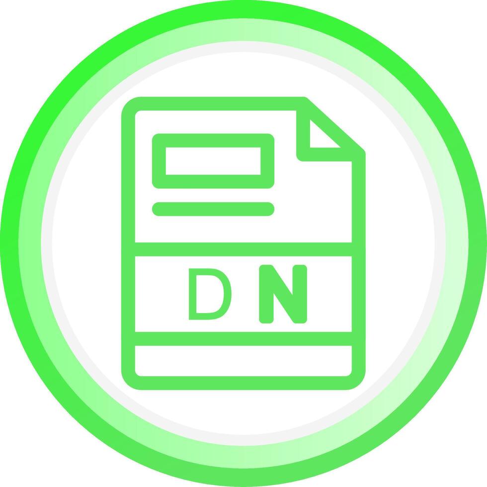 dn kreativ Symbol Design vektor