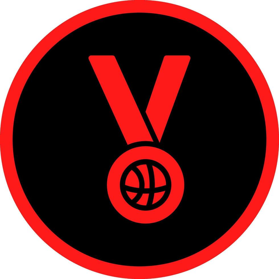 medalj kreativ ikon design vektor