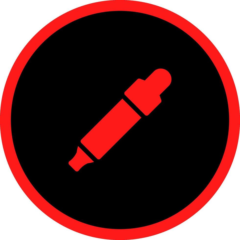 Dropper kreatives Icon-Design vektor