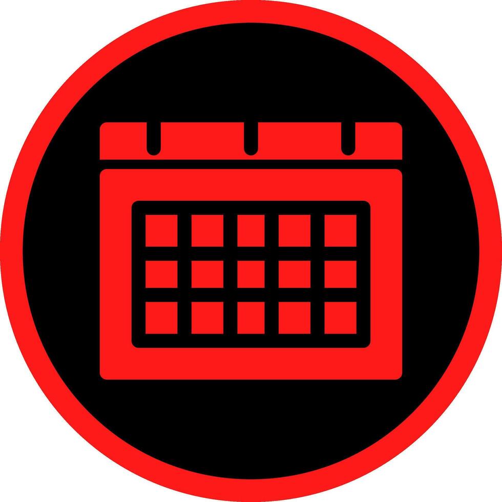 Kalender kreatives Icon-Design vektor