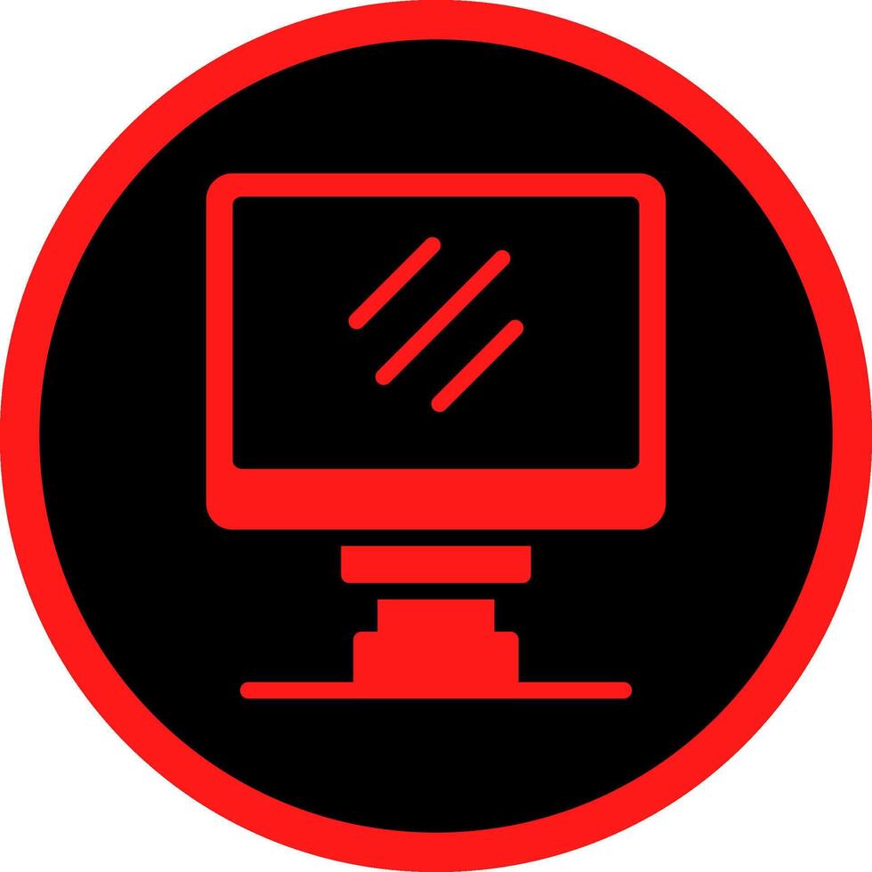 LCD-kreatives Icon-Design vektor