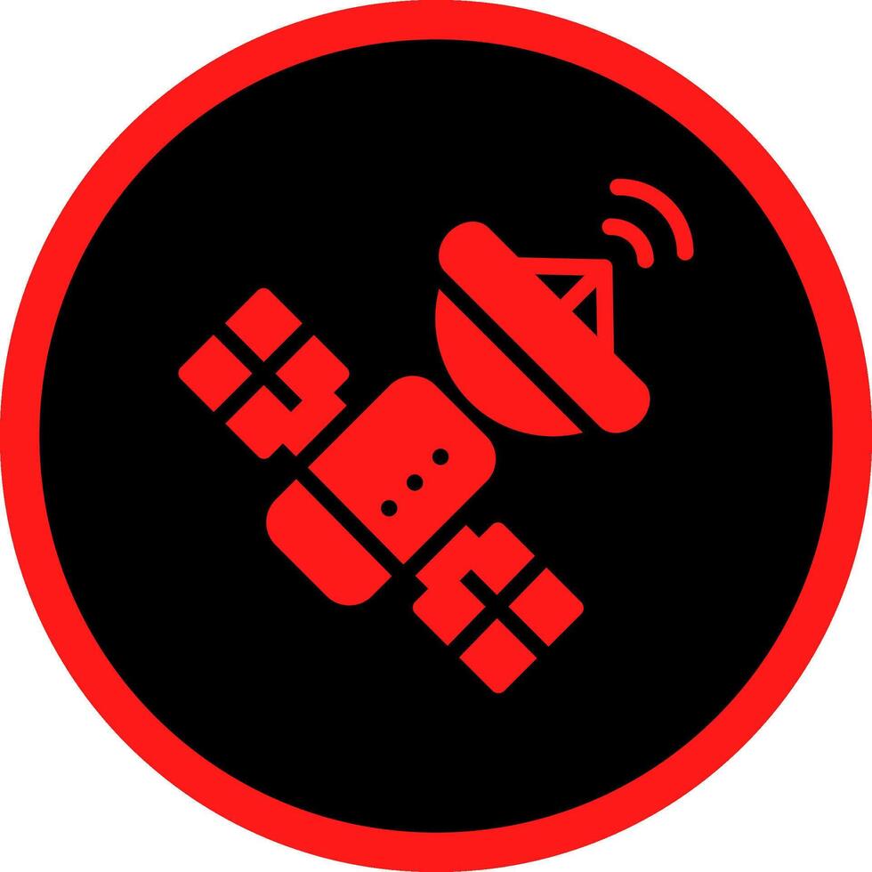 kreatives Icon-Design für Satelliten vektor