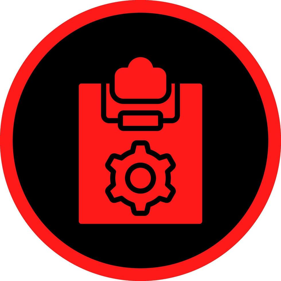 Zwischenablage kreatives Icon-Design vektor