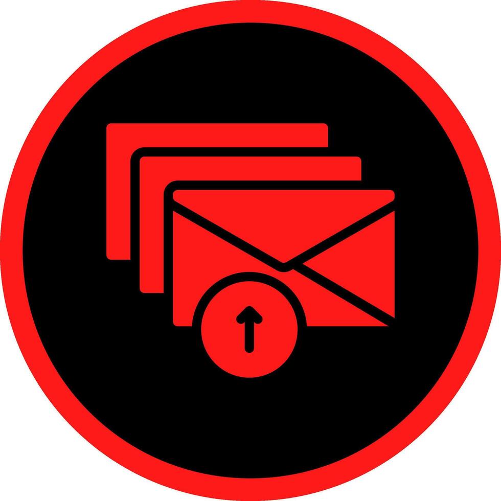 Email Explosionen kreativ Symbol Design vektor