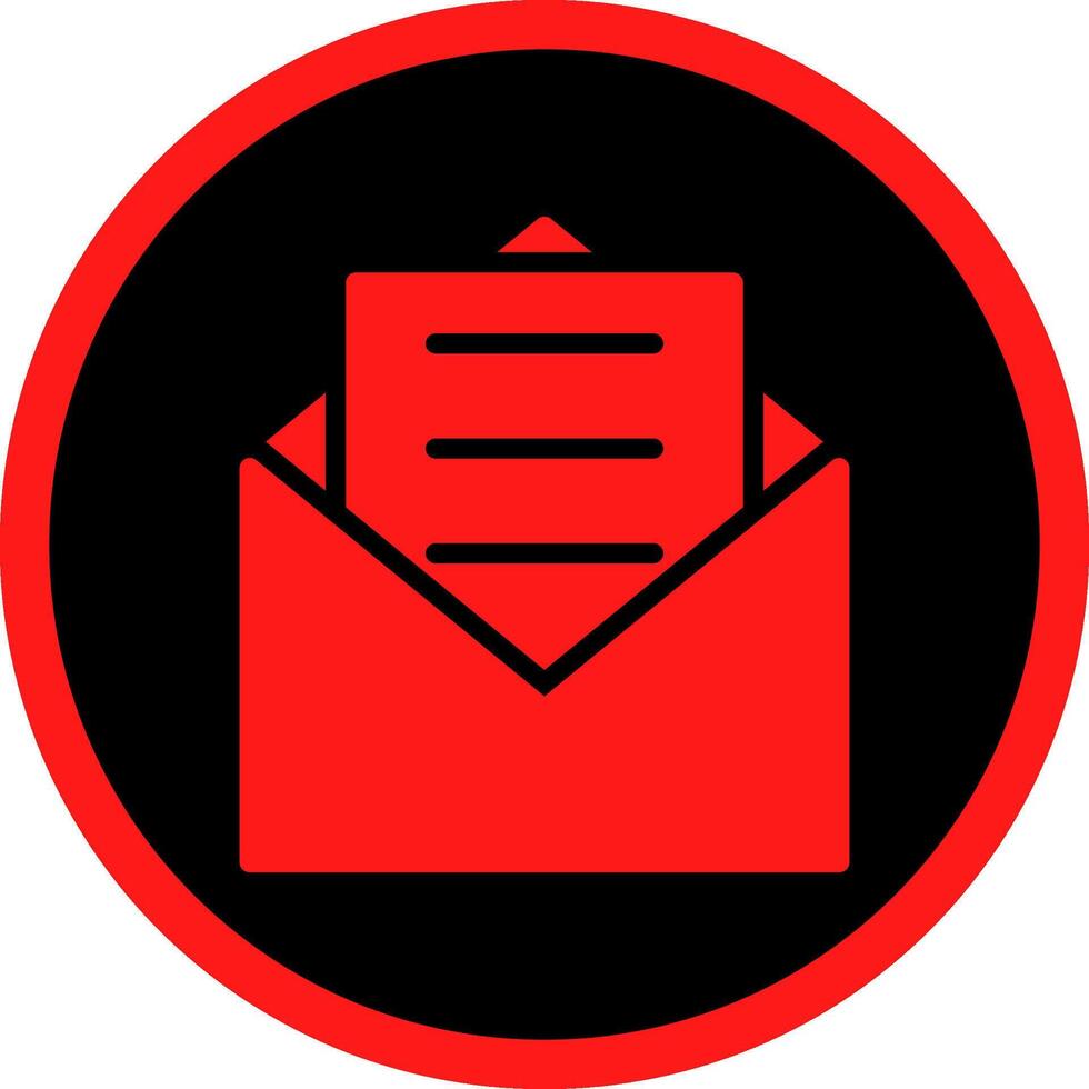 E-Mail kreatives Icon-Design vektor