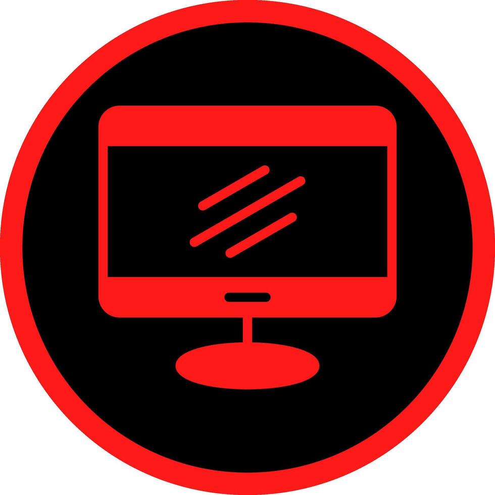 LCD-kreatives Icon-Design vektor