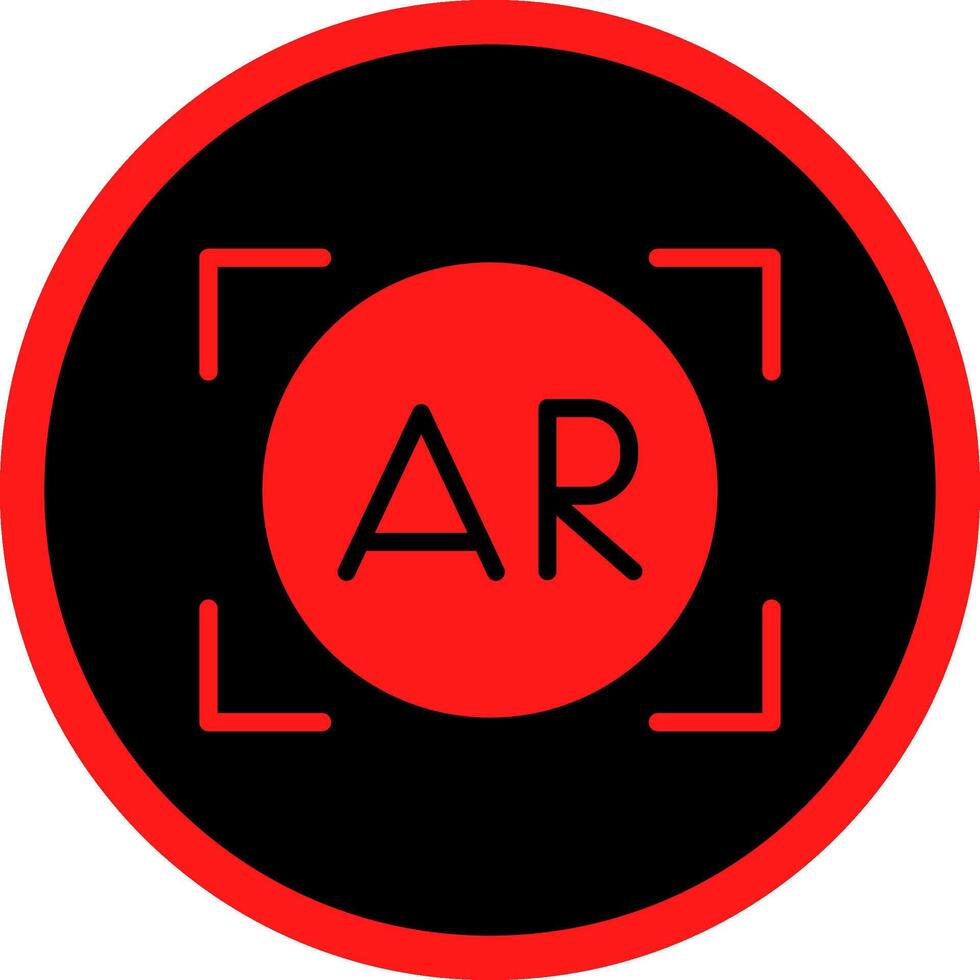 ar Schießen kreativ Symbol Design vektor