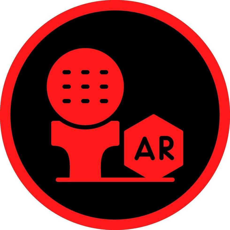 ar Golf kreativ Symbol Design vektor