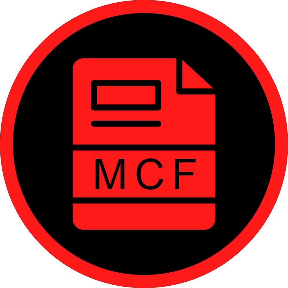 mcf kreativ ikon design vektor