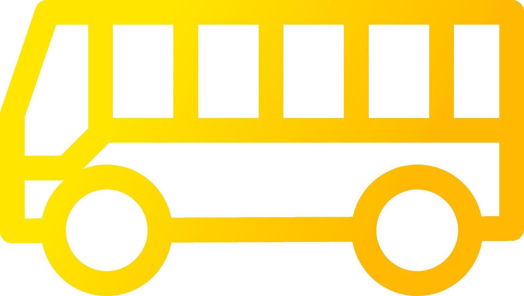 Bus kreatives Icon-Design vektor